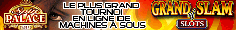 Tentez votre chance au plus grand tournoi de machines &agrave; sous !