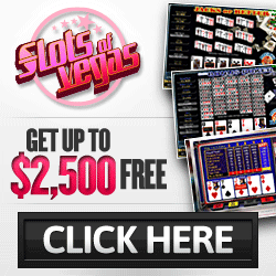 Slots of Vegas | Up to $2500 Free| Video Poker