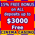 Play in Canadian $ at Cinema Casino