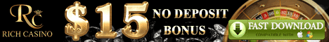 $15 NDB, 350% 1st deposit bonus